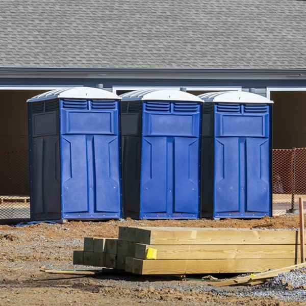 is there a specific order in which to place multiple portable restrooms in Lake City CO